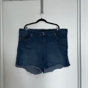 Fashion To Figure Cut Off Denim Shorts